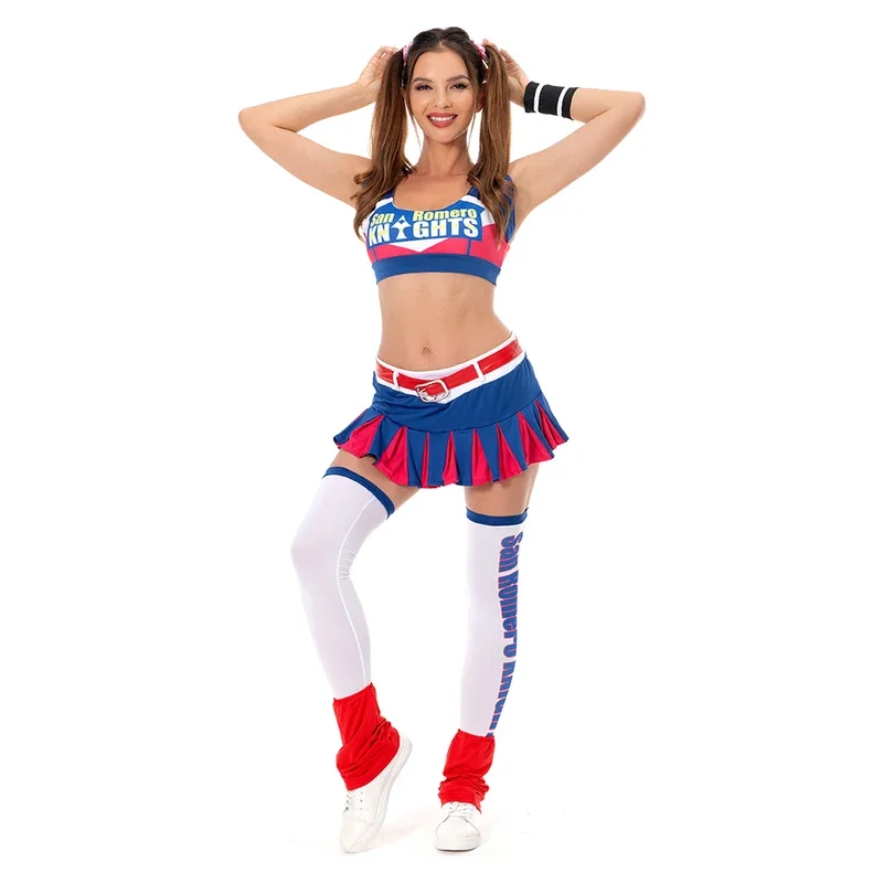 Lollipop Chainsaw costume Jimmy Starling cosplay costume girls adult women dress top party Halloween cosplay costumes