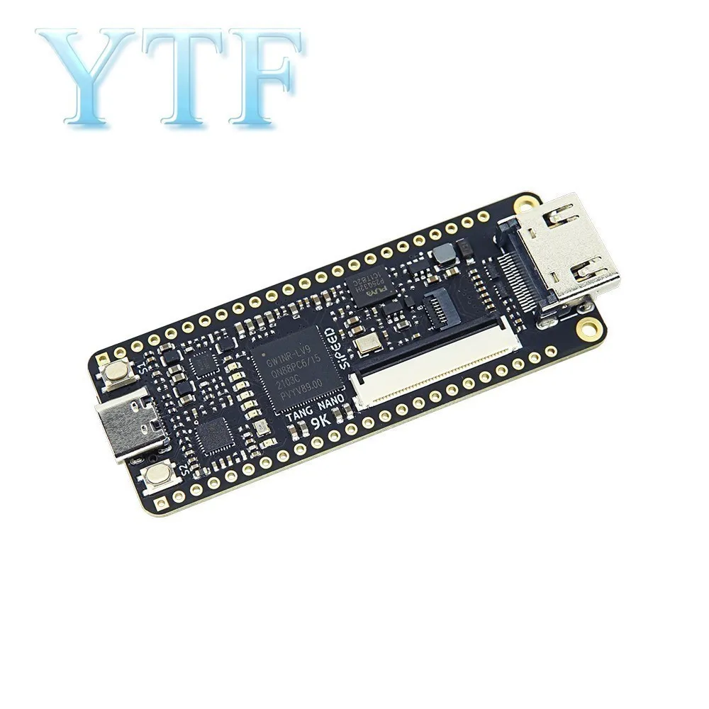 Imagem -02 - Placa de Desenvolvimento de Tang Nano 9k Fpga Gowin Gw1nr-9 Risc-v Hdmi