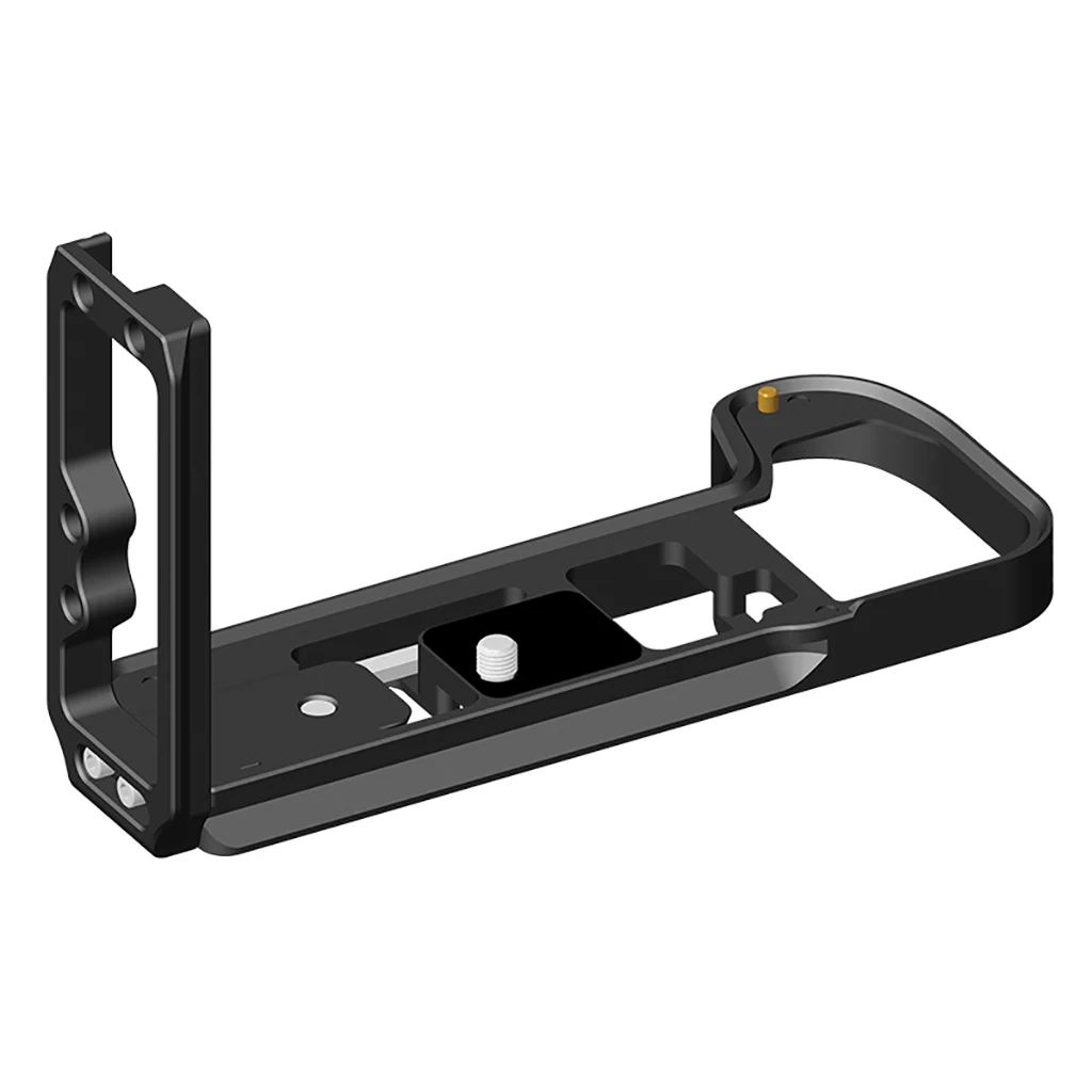 Metall Quick Release L Platte Halterung Halter Hand Grip Vertikale Außen Anzug für Fujifilm Fuji GFX 100S GFX50SII – Detail 1