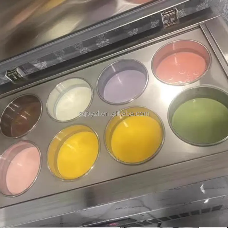 6バケツ円筒型製氷機/直径13.5cm丸型バケツ製氷機/かき氷機