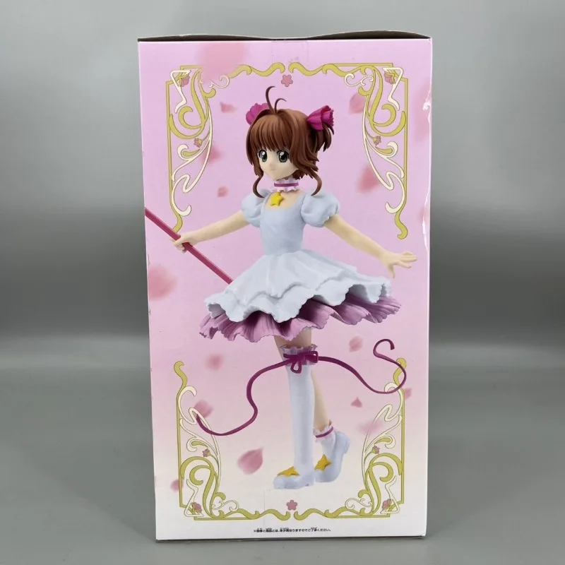 Bandai giapponese Banpresto Carta magica Ragazza Sakura Kinomoto Sakura Carta trasparente Capitolo Star Staff Giocattolo per bambini Ornamenti regalo