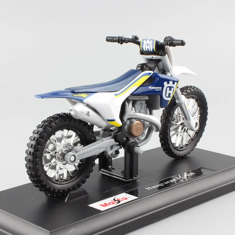 Maisto 1/18 Skala Husqvarna FC 450 2016 Motocykl Motocrossowy Model Odlewany Zabawka Pojazdy Terenowe Zdjęcia Miniaturowe Kolekcjonerskie