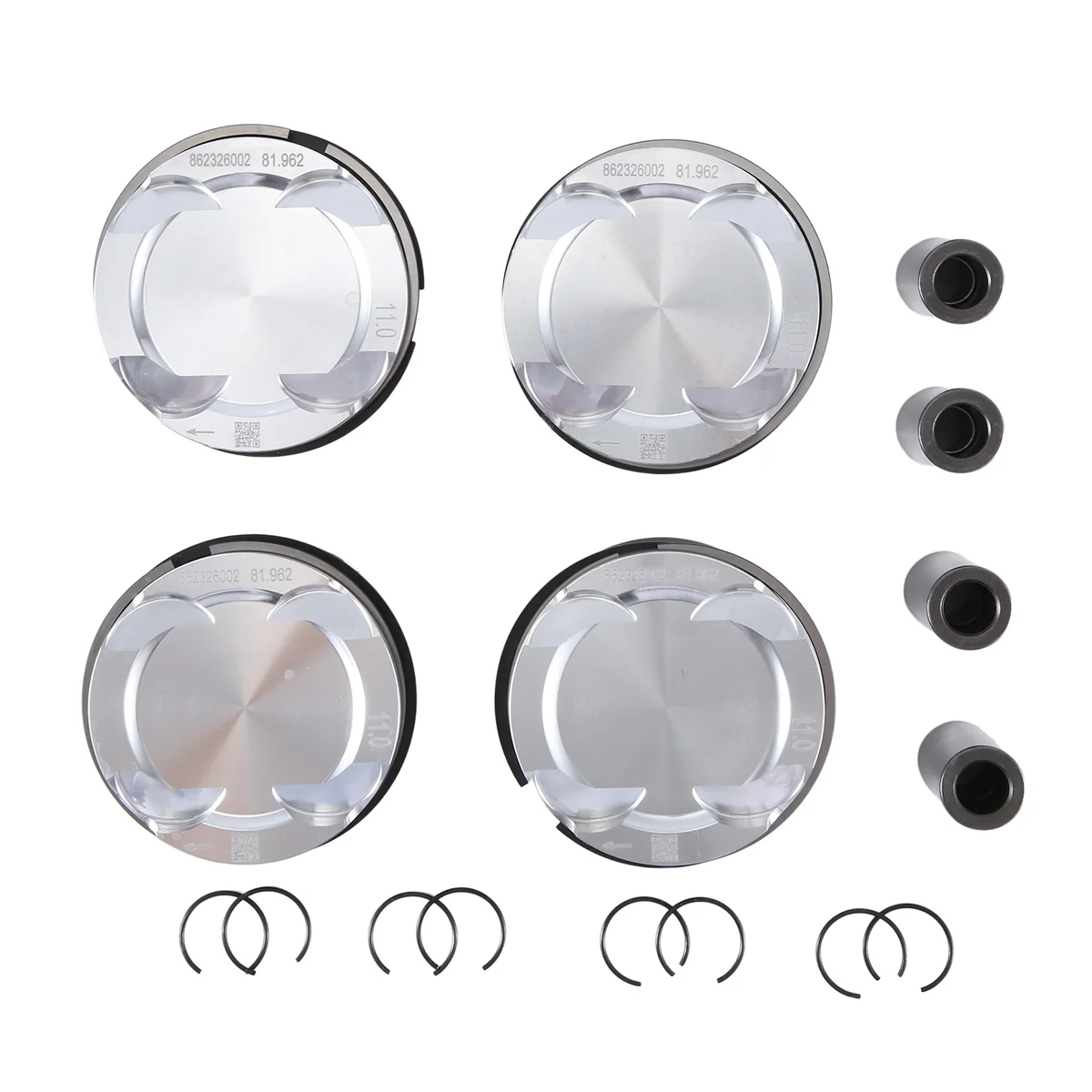 

Engine Pistons Rings Set Φ82.00mm for F55 F56 G30 120I 220I 11258657760 11258678931 11258618503 11258638450