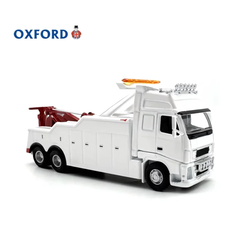 

1:76 Scale OXFORD Rescue Vehicle Alloy Truck Model Diecast Finished Product Simulation Toy Collection Static Model