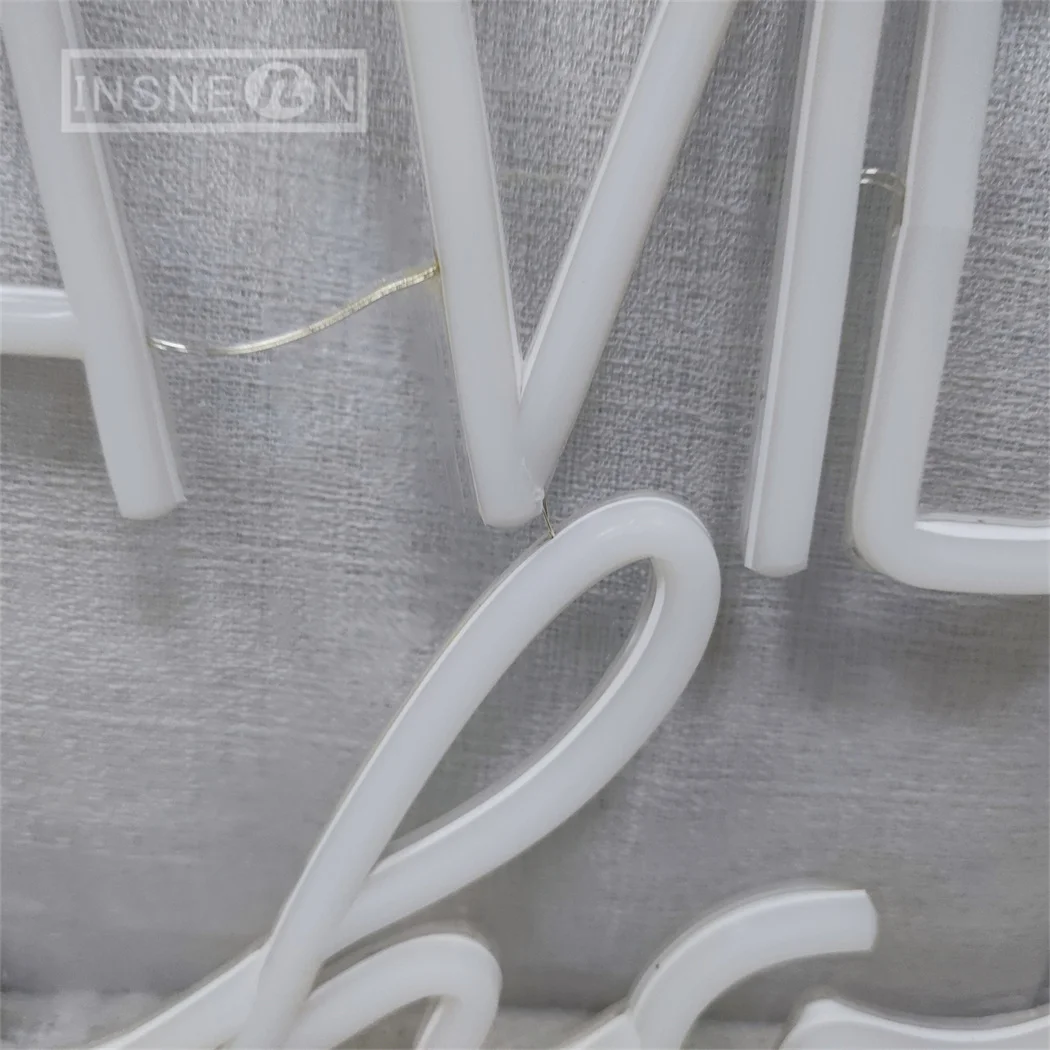 لافتة ليد نيون La Vida Es Ahora معلقة على الحائط ، لافتات نيون أكريليك للغرفة ، ديكور غرفة النوم ، ديكور جداري جمالي ، هدية ضوء ليلي