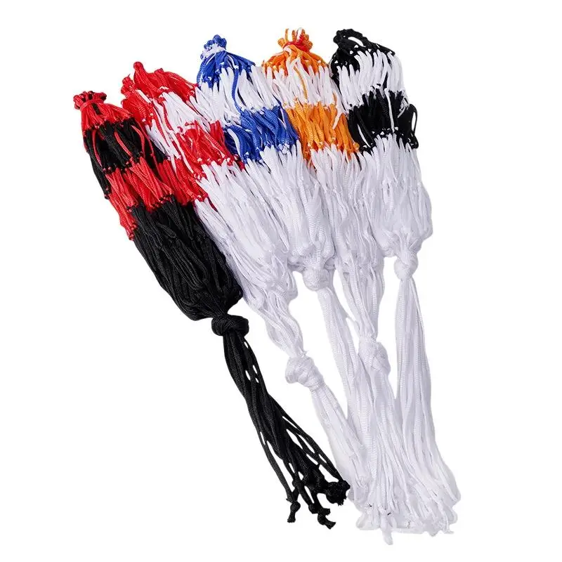 

textureHeavy Duty Nylon Basketball Net Bag Thick Mesh Holders Football Storage Training Tool for Team Equipment Organization