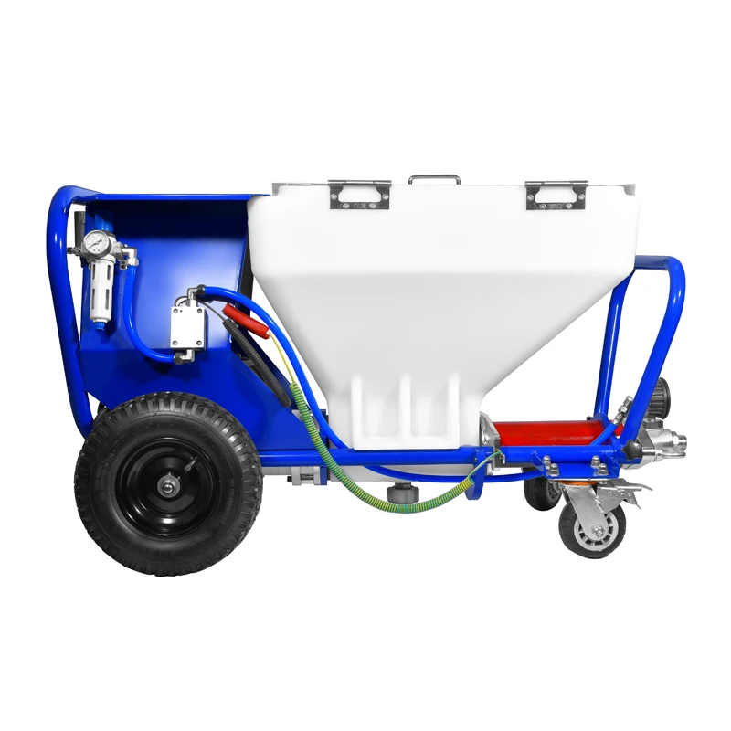 High-Pressure Multifunctional Electric Power Spray Gun Real Stone Paint Mortar Putty Waterproof Powder Grouting Spraying Machine