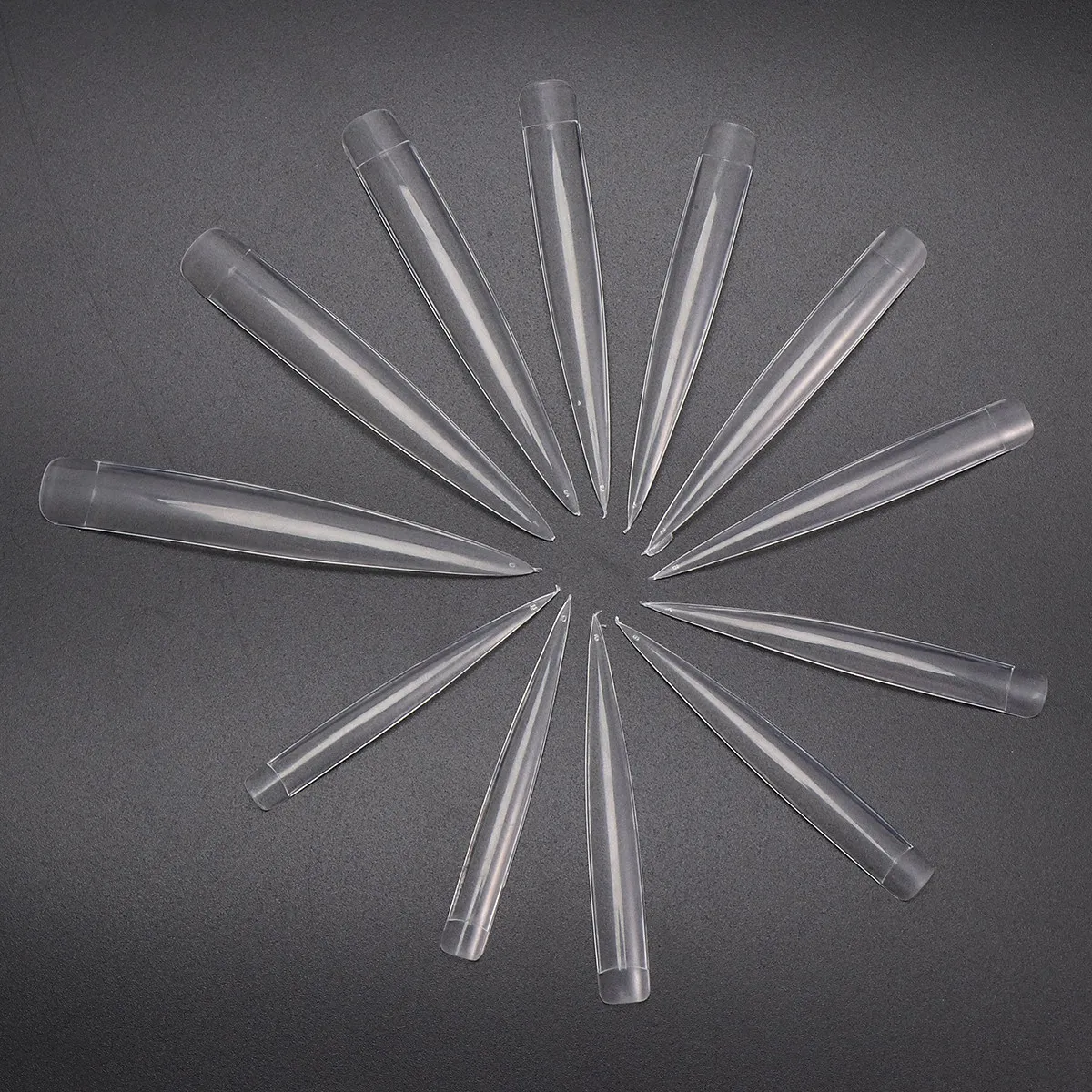 

10 упаковок острых прозрачных прочных накладных ногтей для маникюра, салонов красоты, DIY, для свадеб, Хэллоуина, Рождества, вечеринок