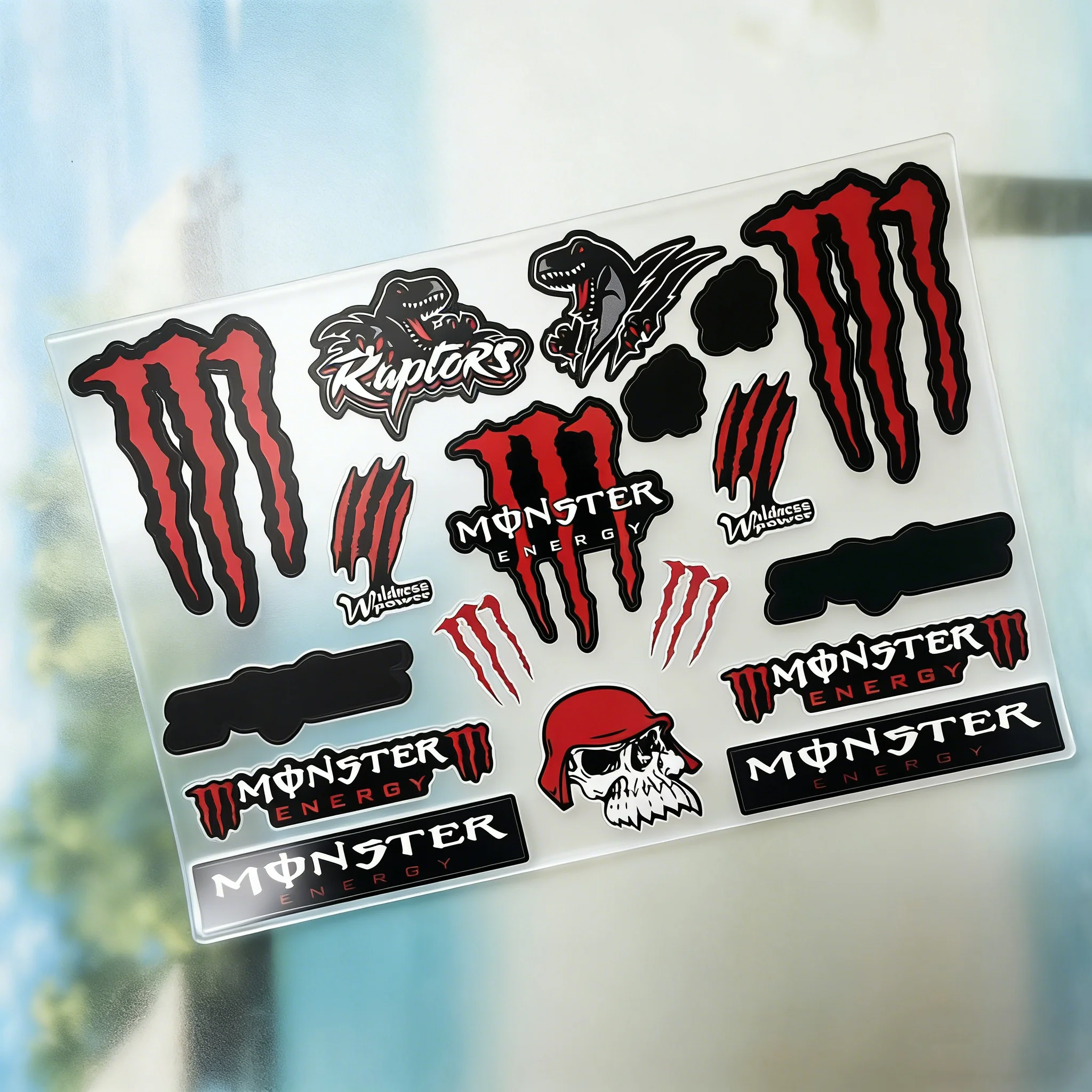 

Motorcycle Sticker Monster Energy Logo Decal Vinyl Tank Helmet Bike Car Sticker Decal Kit
