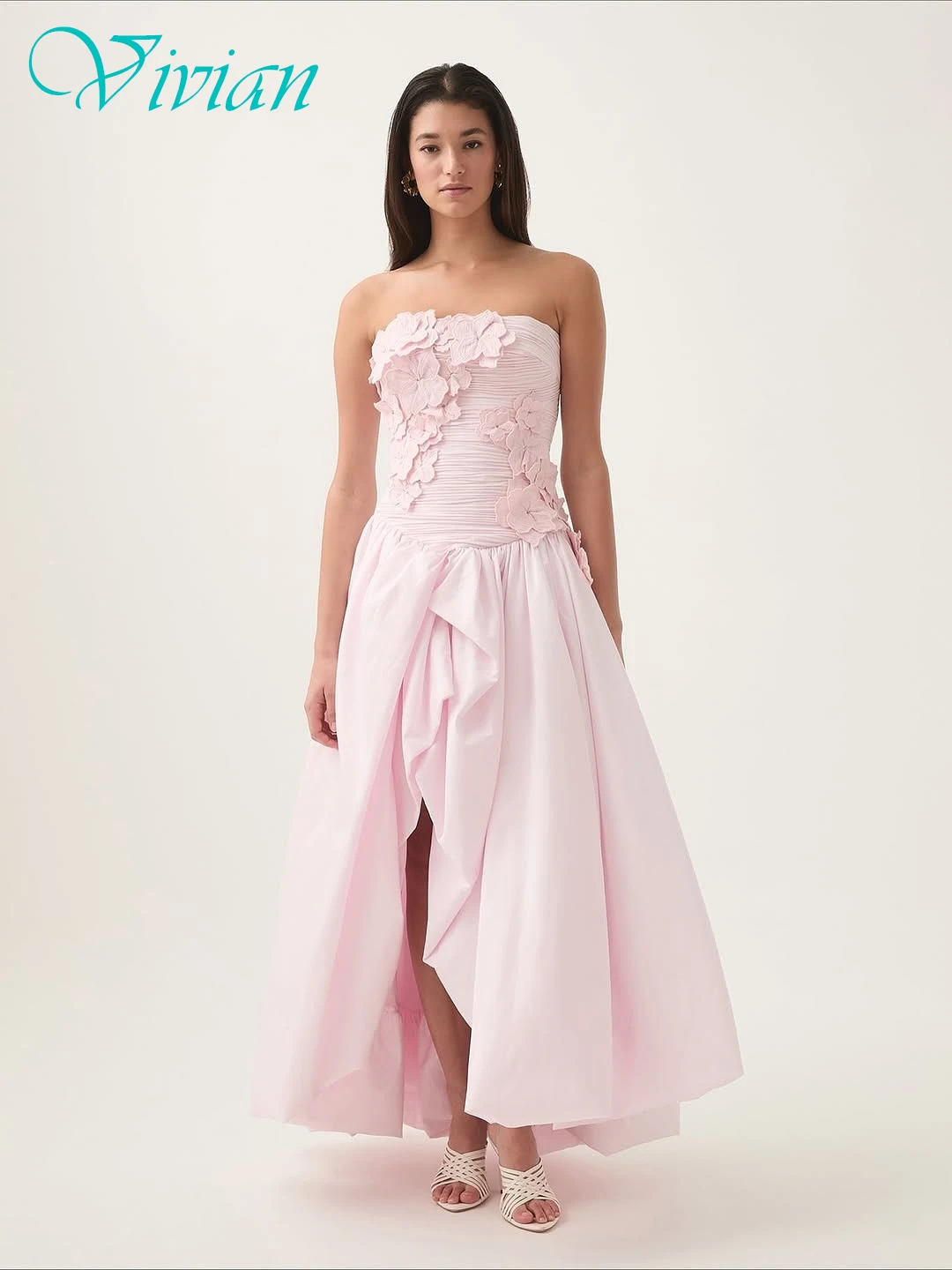 

Прямое элегантное вечернее платье без бретелек без рукавов по индивидуальному заказу, нежные платья для особых случаев на заказ, платья знаменитостей высокого качества