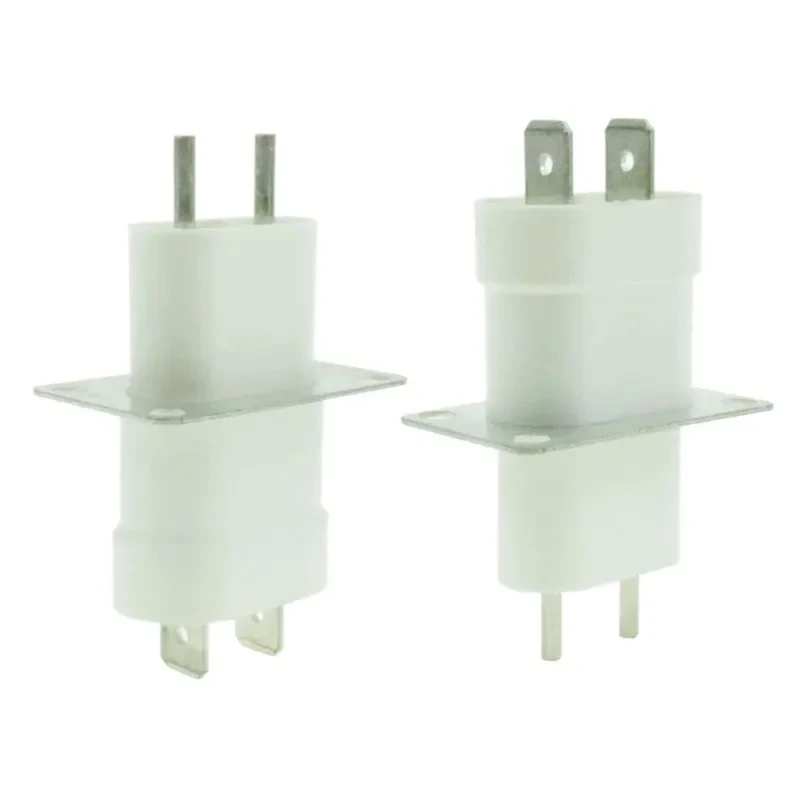 Set of 10 Microwave Oven Magnetron Plug Microwave Oven Connector 4 Filament Pin Sockets Converter Microwave Oven Sockets