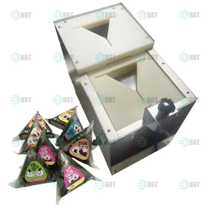 Fast and Precise Triangular Rice Ball Packaging Machine for Food Factories with Motor Core Component