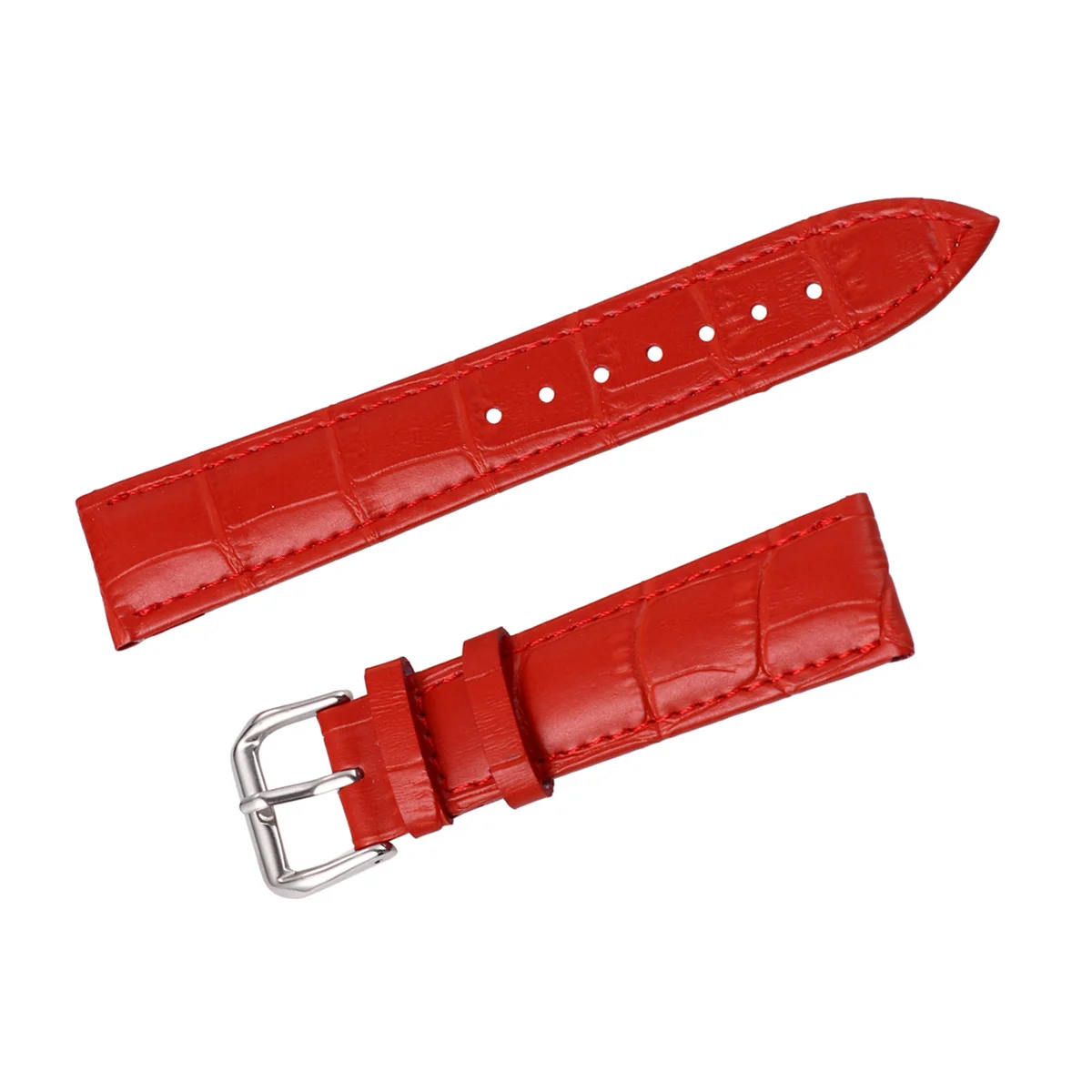

12Mm Genuine Band For Women Fashion Replacement Strap Stylish Watch Belt Stylish Slim Red Belt Watch Accessories