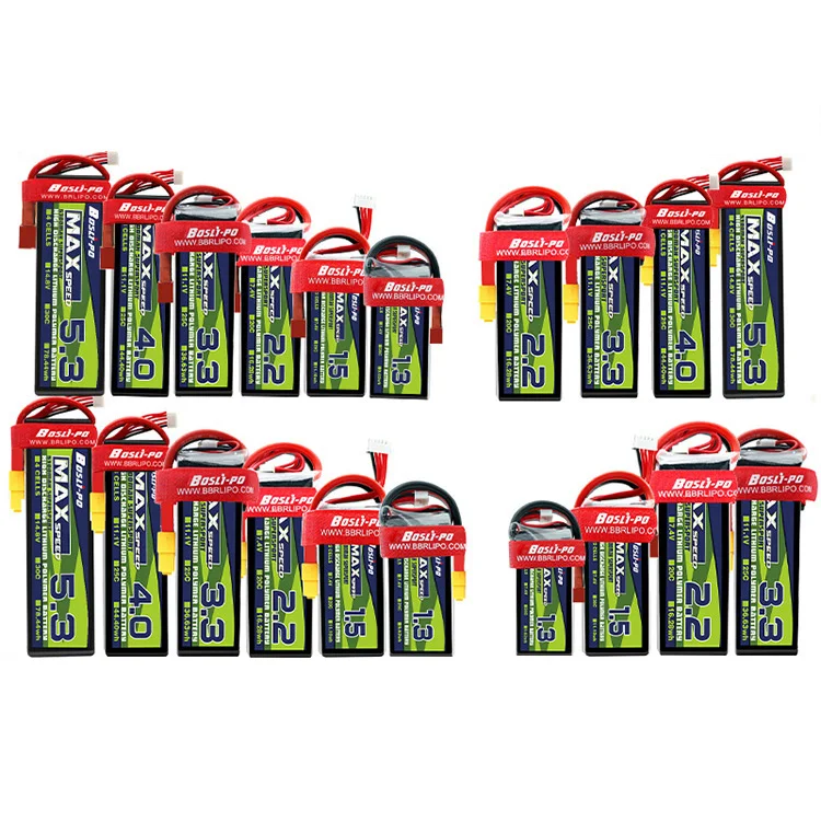

Boslipo 2-6S 7,4 В 11,1 В 14,8 В 22,2 В 1300 1500 3300 4000 5300 2200 мАч 35C Lipo аккумулятор для радиоуправляемого самолета с неподвижным крылом дрона