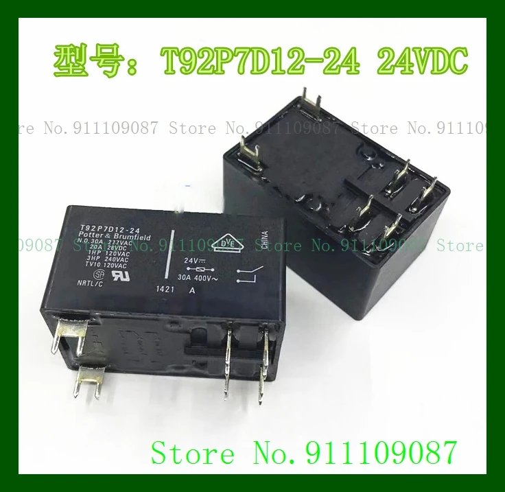 T92S7D12-24 24V DIP-6 30A