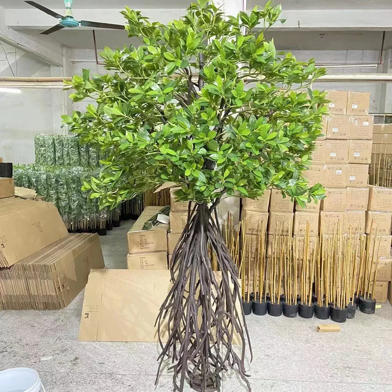 

Decorative window display Art Hotels Plants Plastic Artificial mangrove forest plants