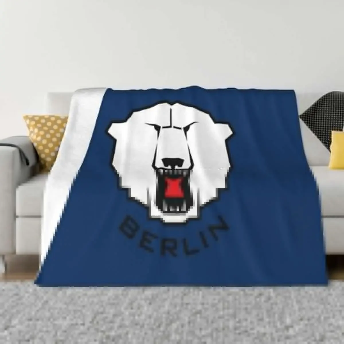 Eisb?ren Berlin 003366 logo Throw Blanket funny gift Luxury Blankets