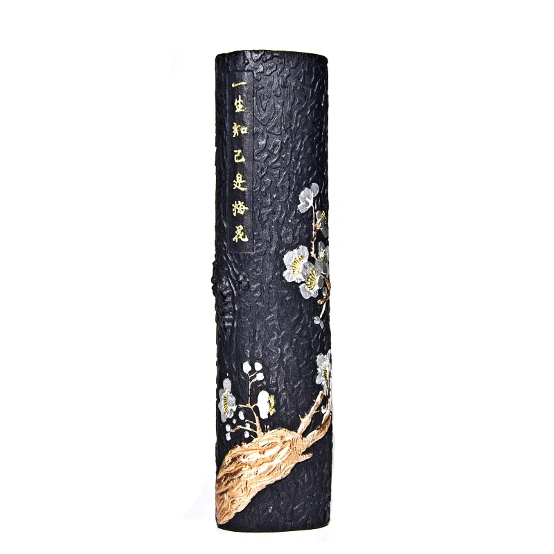 

Chinese Pine Soot Ink Black Calligraphy Painting Ink Stick Ancient Method Anhui Pine Soot Ink Stick Freehand Pine Soot Inkstick