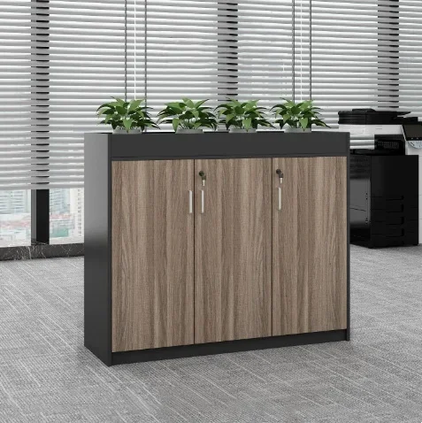 2026 Modern Adjustable Metal Steel Partition Cabinets Low Storage Cabinets for Office Documents Materials Flower Trough Cabinets