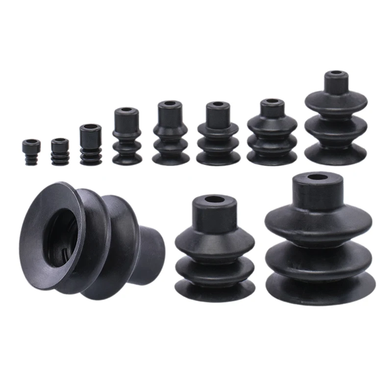 5 PCS CONVUM Type Bellows Suction Round Cup PCG Series PCG-5-S PCG-7-S PCG-10-S PCG-12-S PCG-15-S PCG-18-S PCG-60-S PCG-90-S