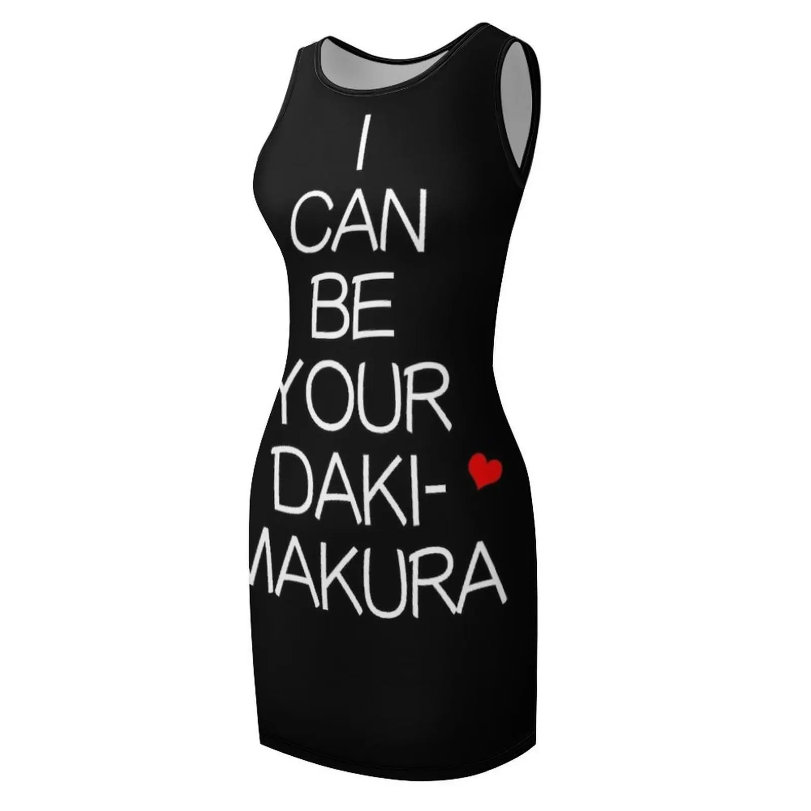 Dakimakura Koszula Bez Rękawów Sukienka Letnia Sukienki letnie damskie 2025 Sukienki wieczorowe odzież letnia damska 2025 odzież damska