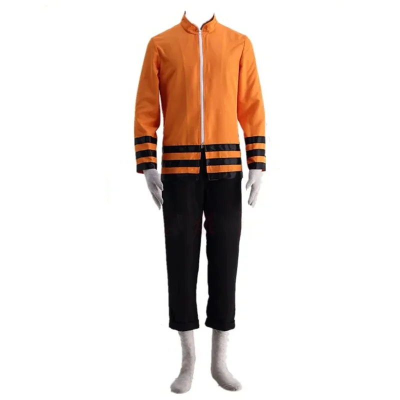 

Athemis Ninja Cosplay Costume Orange Coat Pants Outfits For Adult Plus Size Halloween Game Party In Stock