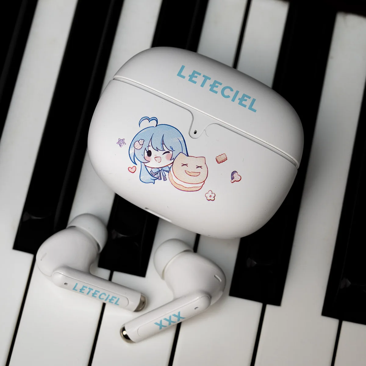 

Игровые беспроводные Bluetooth-наушники LETECIEL COOKIE TWS с активным шумоподавлением