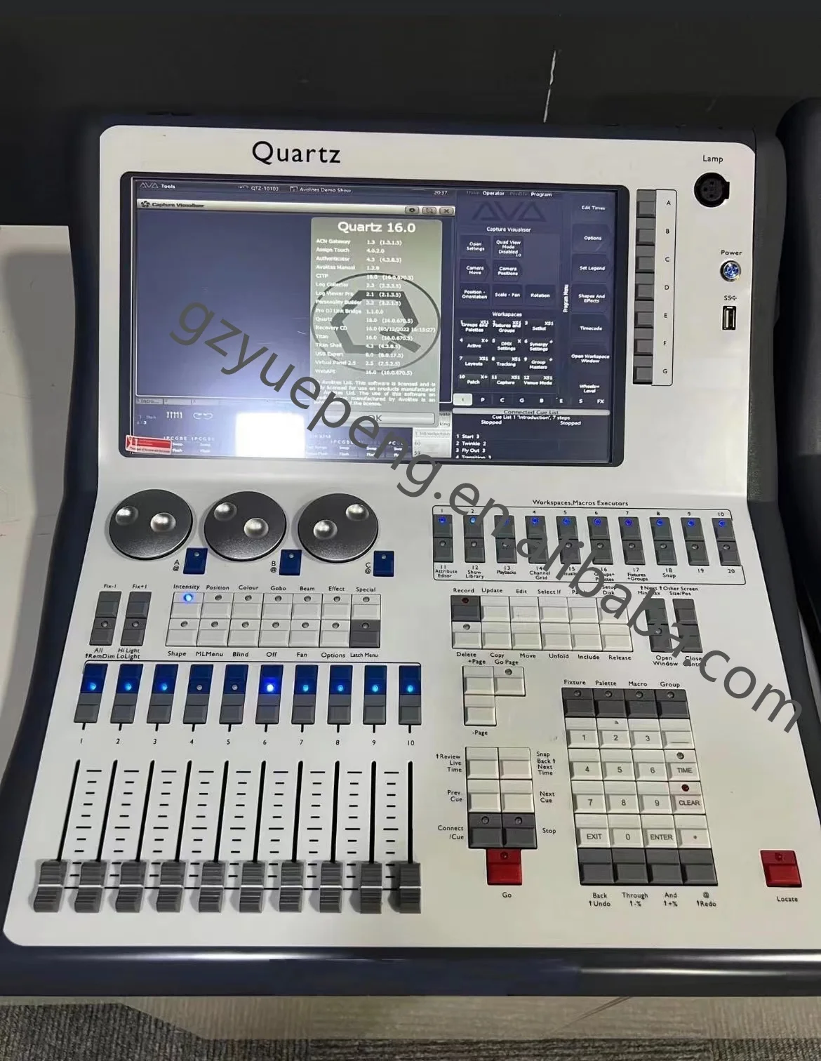 Quartz Console Pro Stage Lighting Equipment i5 Quartz Light DMX 512 Controller