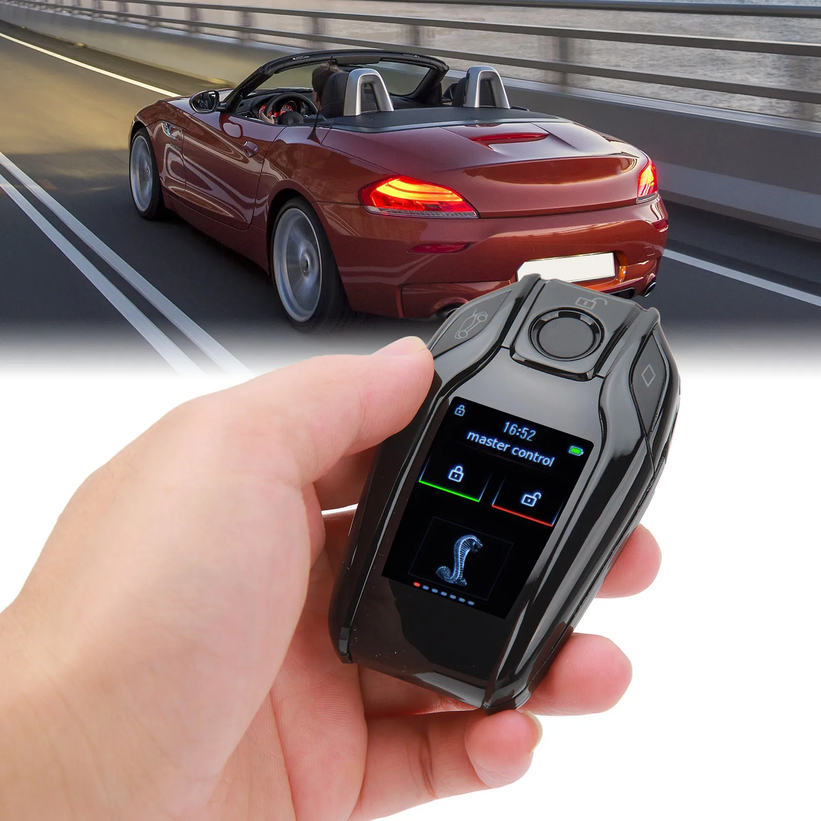 

Smart Remote Car Key Anti 5.0 Anti Loss Long Standby Remote Control Key Fob for One Click Start Car