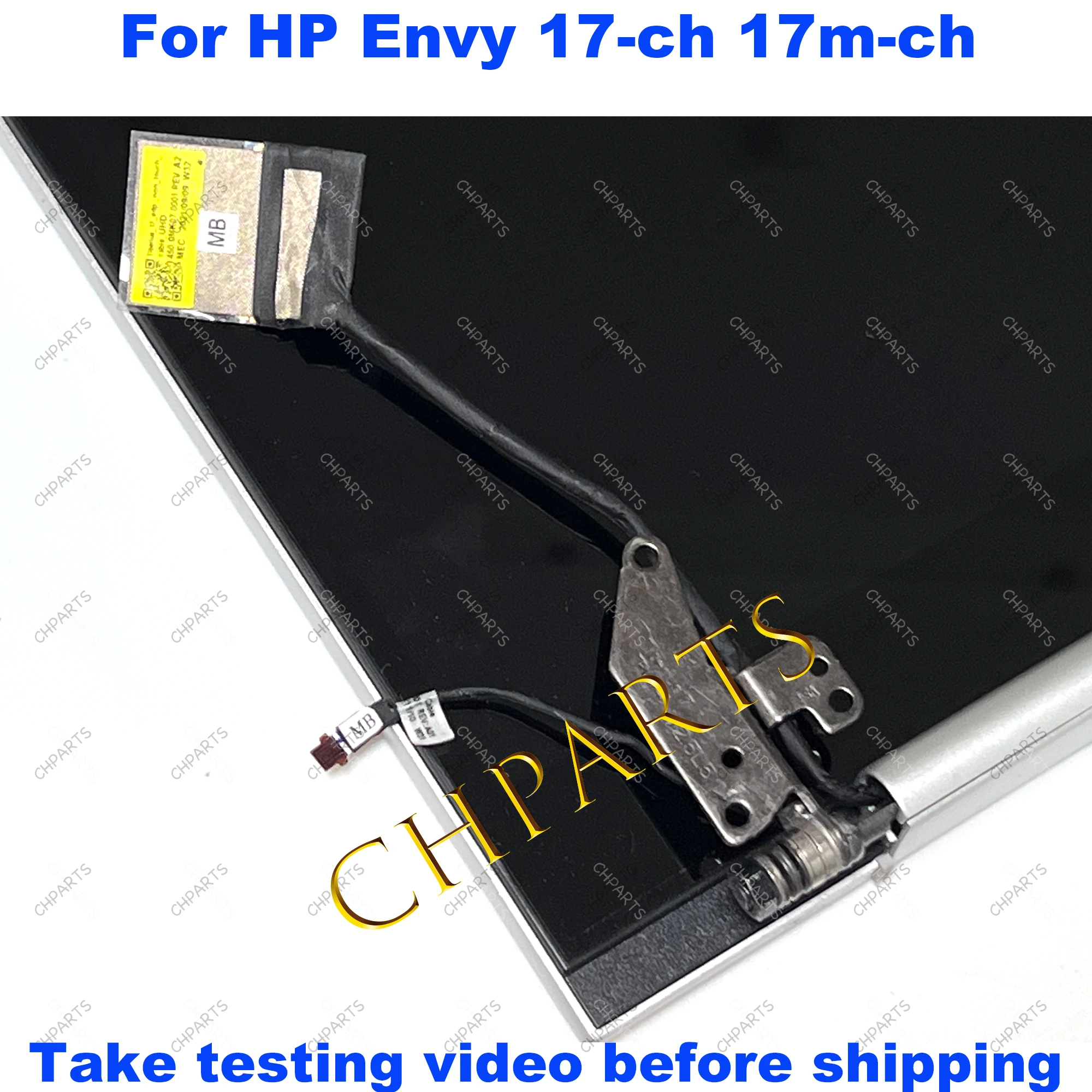 Imagem -05 - Lcd Led Screen Substituição para hp Touch Display Panel Montagem Completa Envy 17m 17-ch 17m-ch 17t-ch