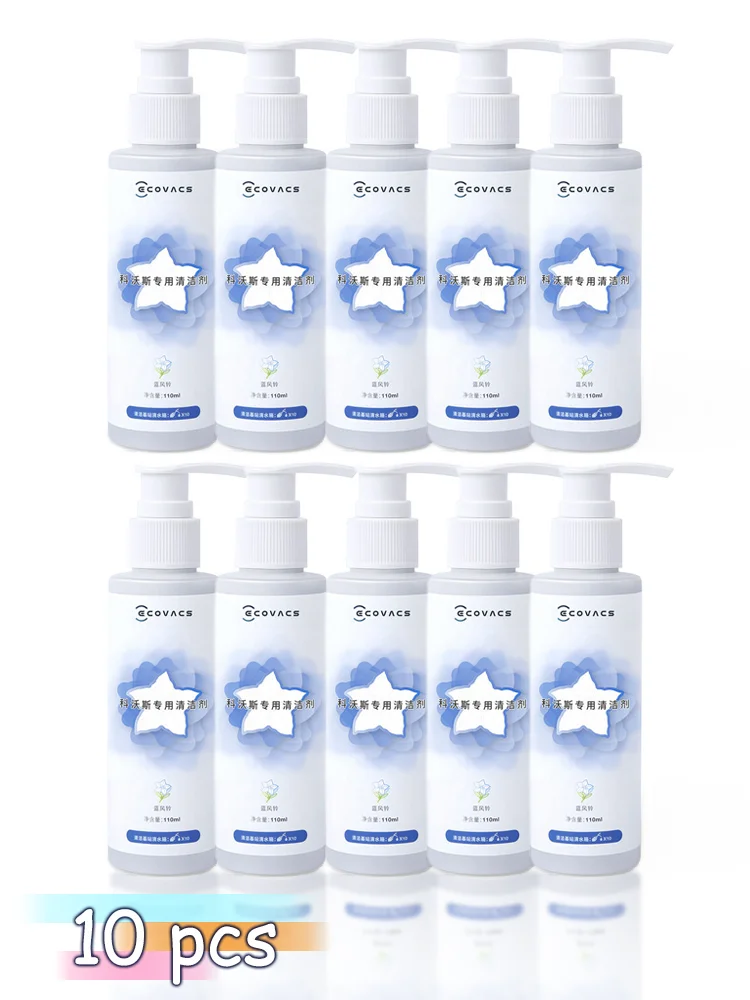 Vloeibare reinigingsoplossing voor Deebot Ozmo, compatibel met T20 N9+ T10 OMNI/T10 TURBO/X1 OMNI/X1 TURBO X2/X2 Pro T20