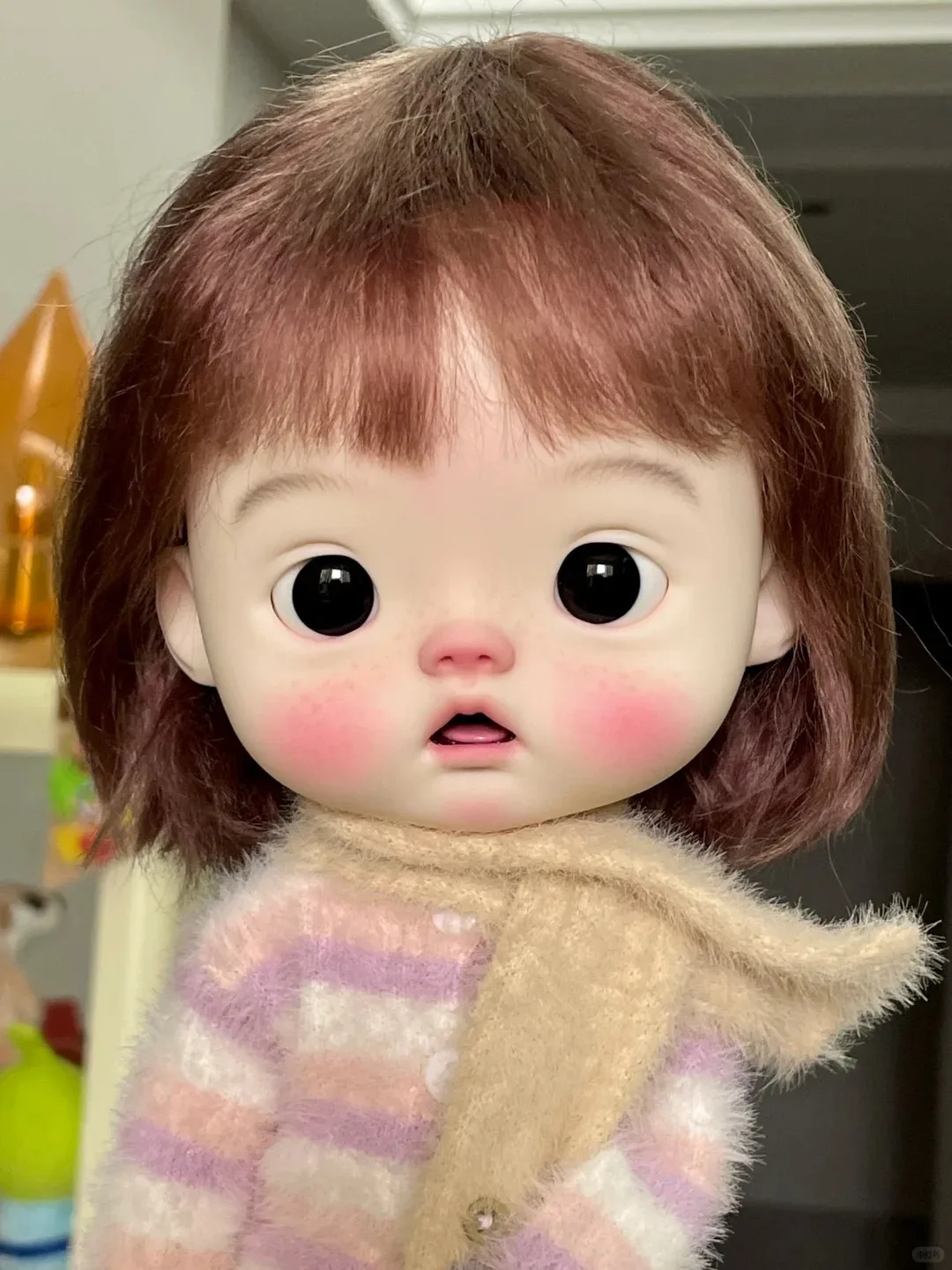 

New SD BJD Doll 1/6 Dian Sister rourou Cute Big Head Baby Set Dolls in offers Artificially Dolls Free Shipping