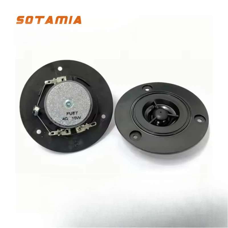 

SOTAMIA 2 шт. 74 мм твитер водонепроницаемый динамик 4 Ом 10 Вт внешний магнитный бытовой прибор Bluetooth динамик домашний кинотеатр аудио