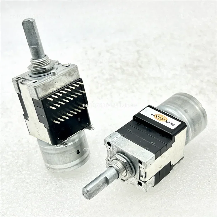 RK168 6-connected 24-pin old power amplifier volume motor carbon film potentiometer 20KAX6