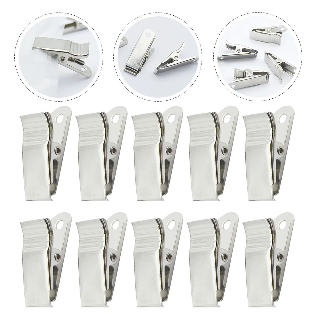 100pcs-creative-metal-clasp-clips-tight-strong-badge-holders-wear-resistant-portable-id-holder-for-conventions