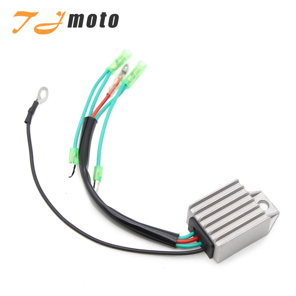 

For Yamaha 6C MHS/L 6D EMS/L 8C MHS 9.9F MHS 13.5A MHS/L 15F WCS/L 20D EMS/L 25 S/L 6J8-81960-00 Voltage Regulator Rectifier