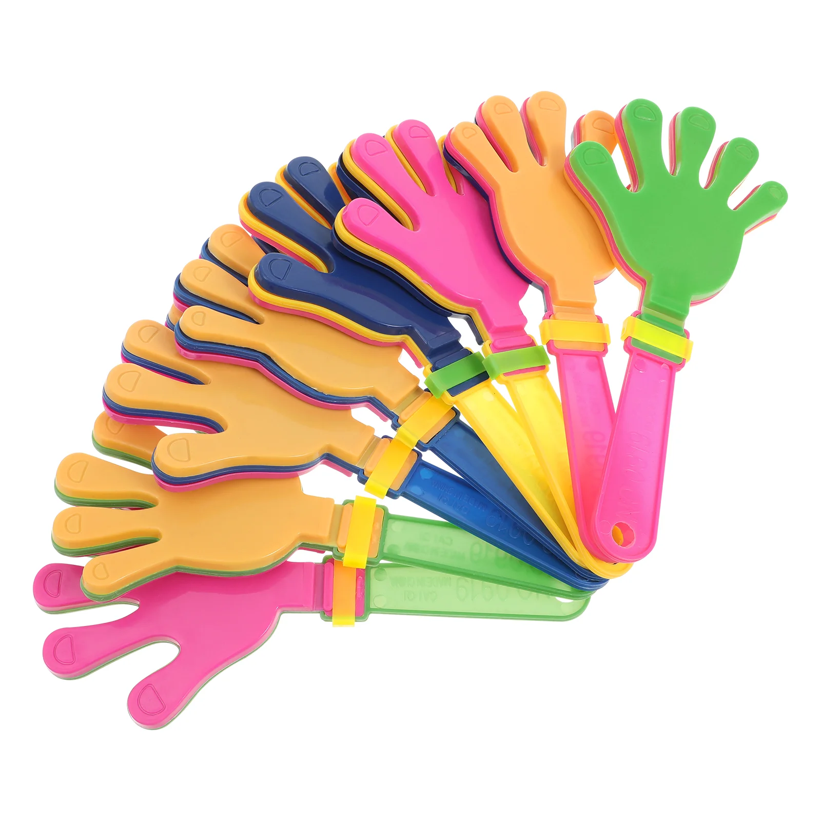 24 Pcs Kids Hand Clappers Toys Sports Event Props Party Favors Team Sports Accessories Educational Party Clapping