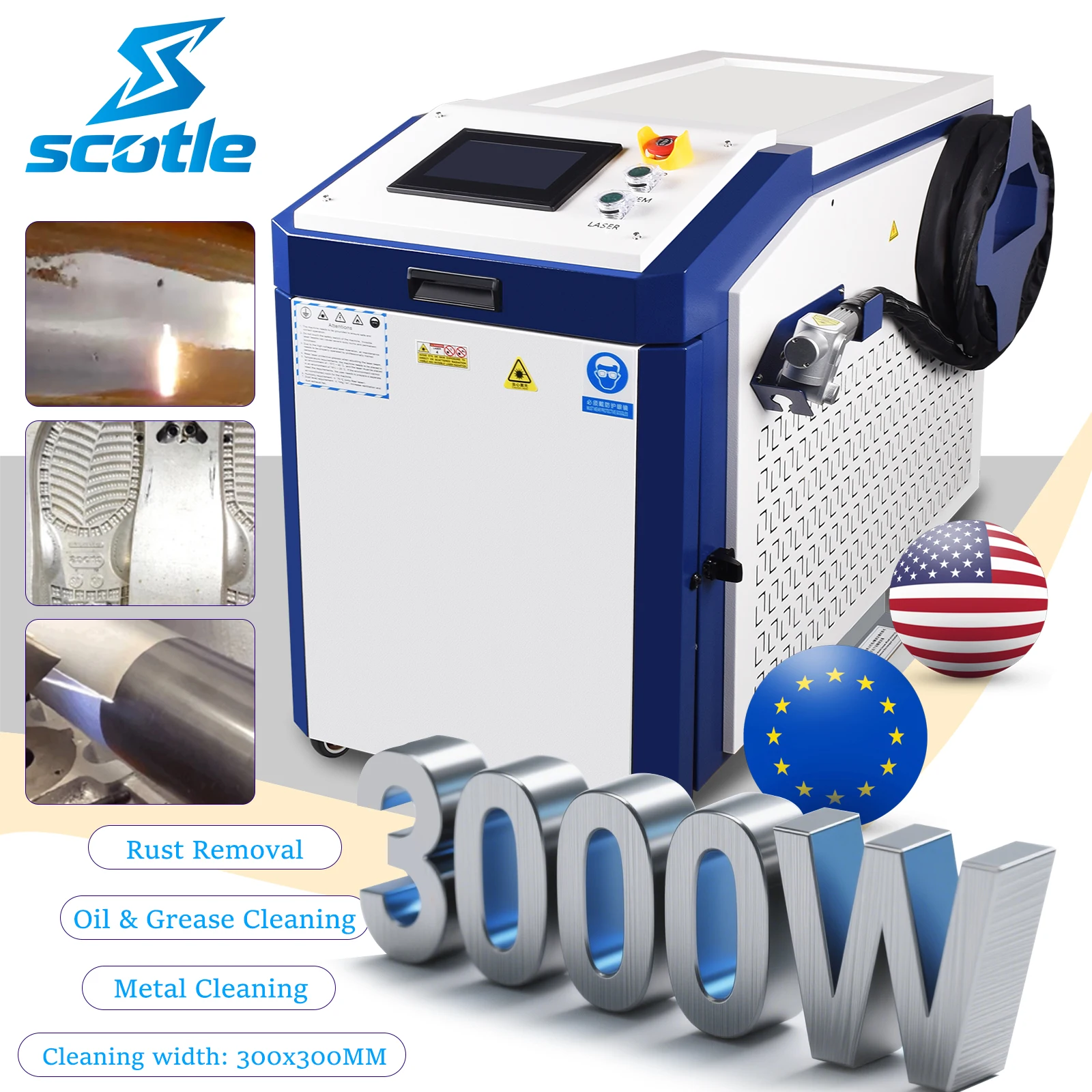 3000W Cleaning Mach…