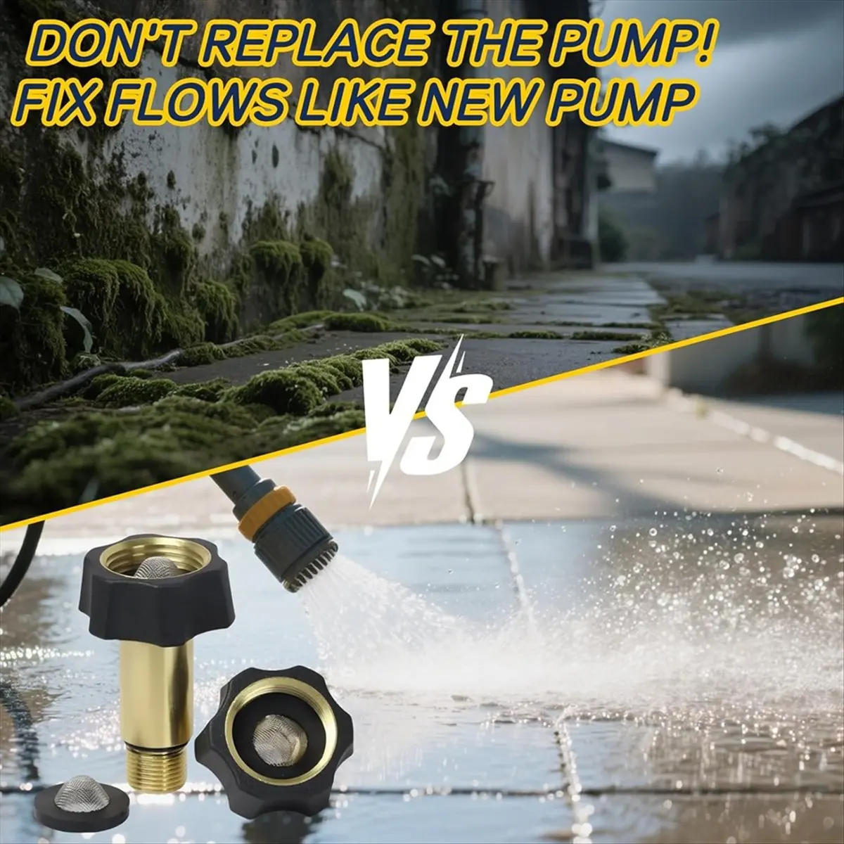 

(WSFS) 7112362 и 7110166 Фитинг для подачи воды для насосов высокого давления Simpson, подходит для моделей 510005, 510026, 510020, 520004