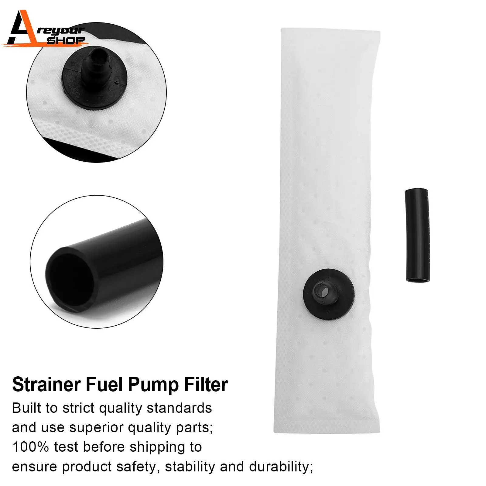 

Areyourshop Strainer fuel pump filter for Arctic Cat HDX Prowler Wildcat Trail Wildcat Sport 0570-281 0570-436 0570-334 Motor