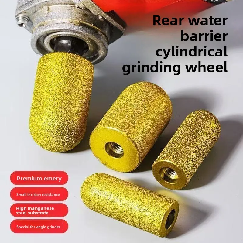 

Professional Grinding Head for Stone and Tile Work DiamondCoated ArcShaped Tool for Smooth Countertop Finishing