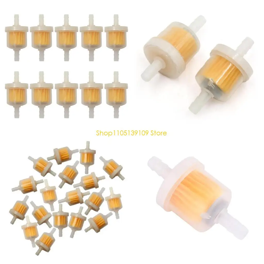 

Reliable Inline Petrol Filter for Motorcycle Moped Scooter Trials Prevent Engine Broken Damaged 10 pcs