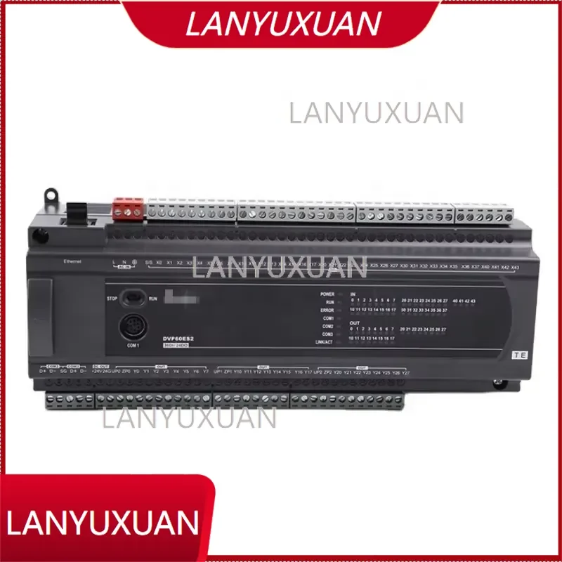 DVP-ES PLC CPU Module DVP60ES2-Dedicated Controller for PLC Programming 24V 60 I/O DVP-ES Series