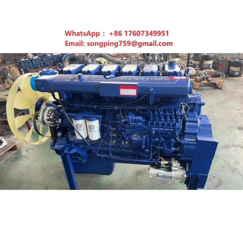 Weichai WP10 Engine 290HP 310HP 340HP 350HP 375HP 380HP Euro 2 Diesel for Shacman Truck