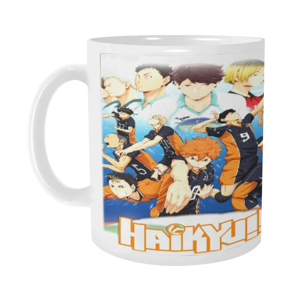 

Haikyuu Ceramics Coffee Mugs Tea Cup Milk Cups Gifts Drinkware Coffeeware