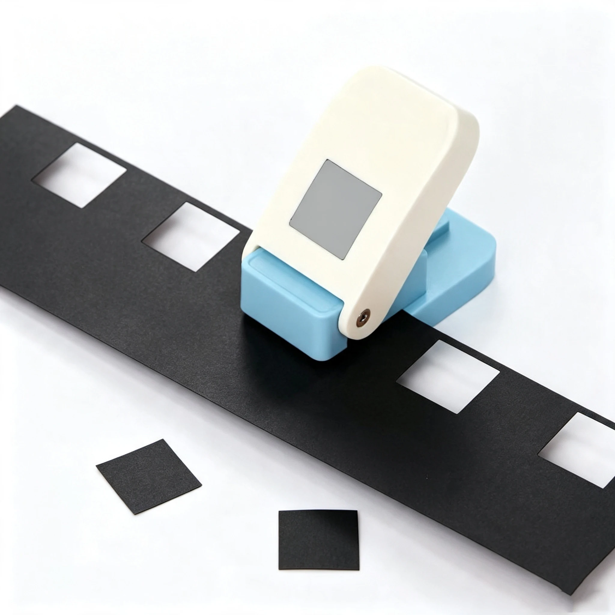 Square & Rectangular Stamp Hole Punch Craft Postage Embossing Machine