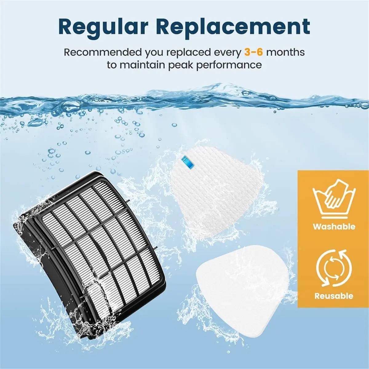 

(MEOF) Сменный фильтр для пылесосов Shark Vacuum Navigator Lift Away ZU503AMZ NV350 NV351 NV352 NV355 NV356E NV357 NV360 NV370 UV440