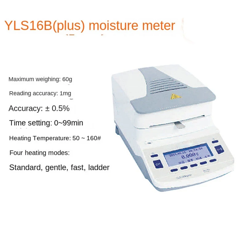 YLS16A (pro)/YLS16B (plus) Halogen Moisture Meter Moisture Meter