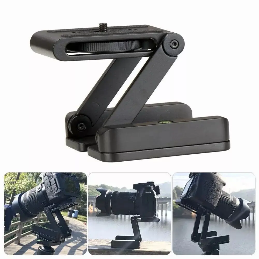 360° Multiway Flexible Camera Tripod Universal Aluminum Alloy Camera Holder Macro Frame Slide Folding Stabilizer Head