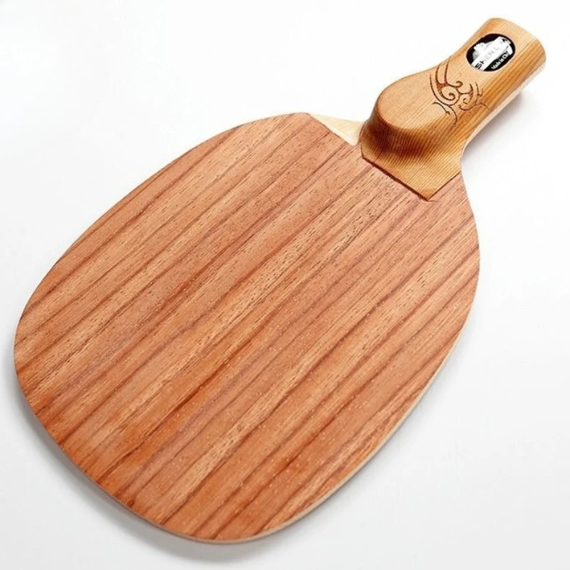 Professional Table Tennis Rackets Baseplates Wooden Ping Pong Balls Rackets Durable Stable Racket Portable Racquets Sports